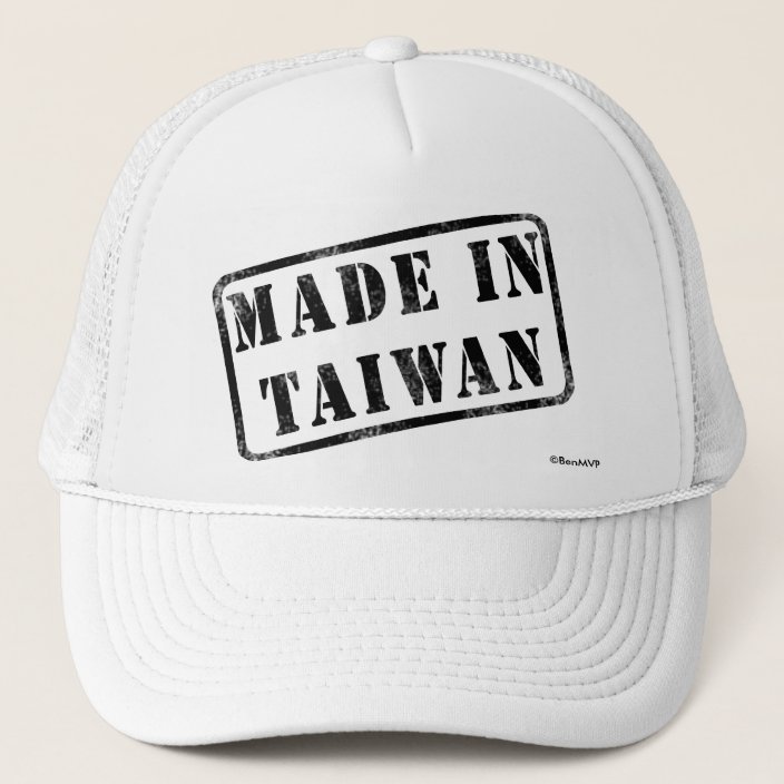 Made in Taiwan Mesh Hat