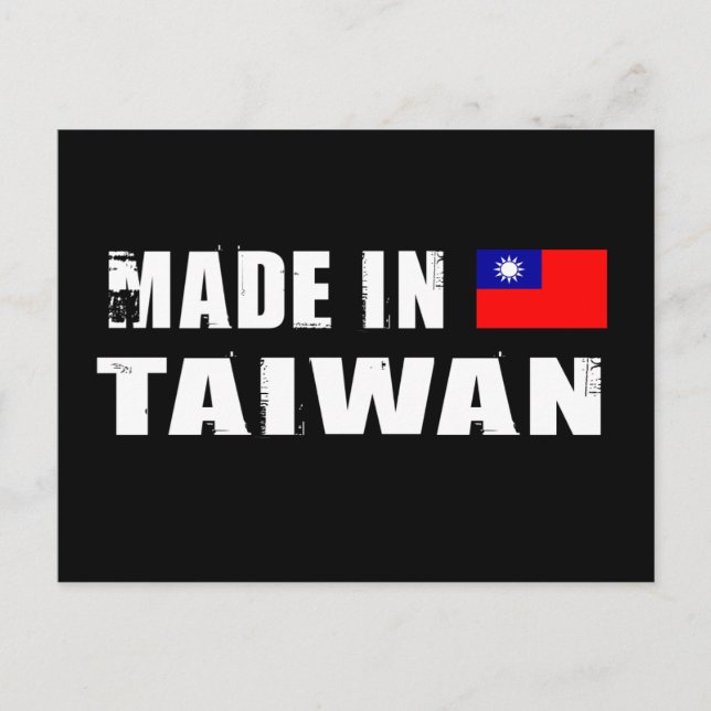 Made in Taiwan Postcard (Front)