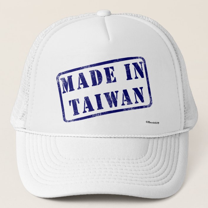 Made in Taiwan Trucker Hat
