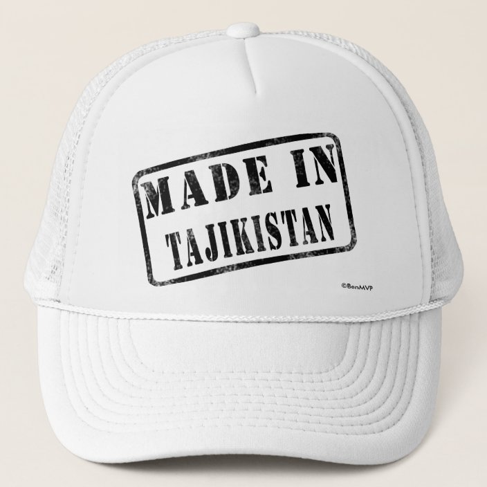 Made in Tajikistan Hat