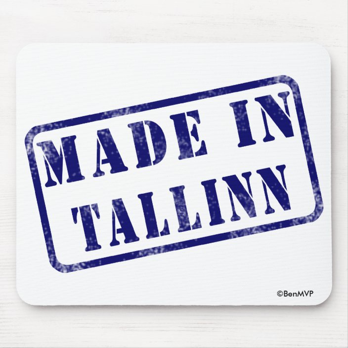 Made in Tallinn Mouse Pad