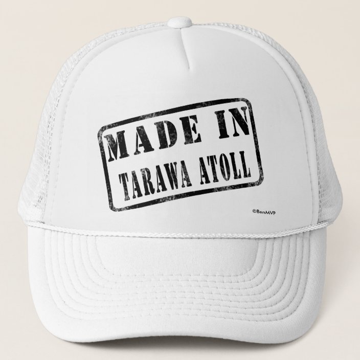 Made in Tarawa Atoll Hat