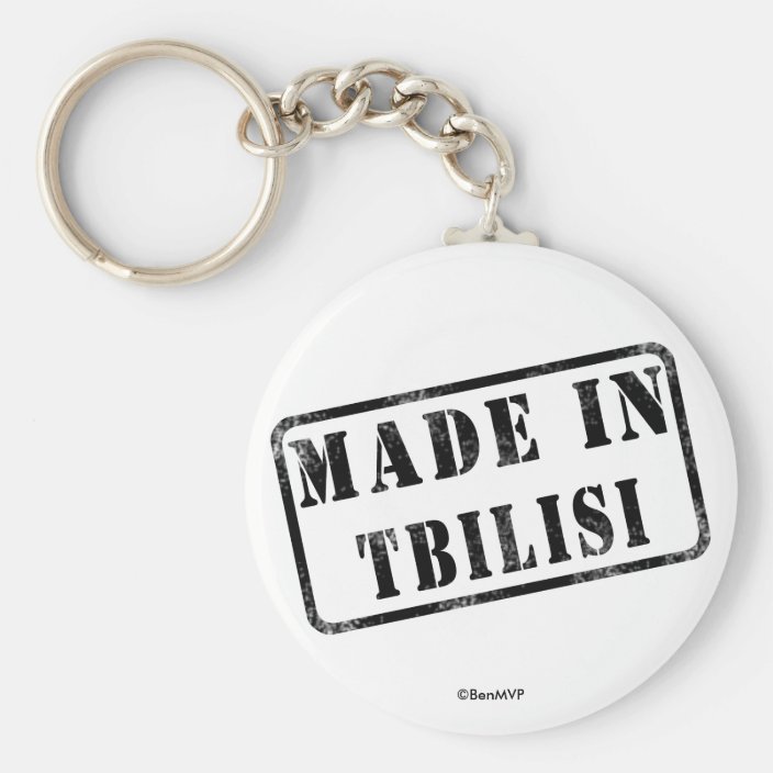 Made in Tbilisi Key Chain