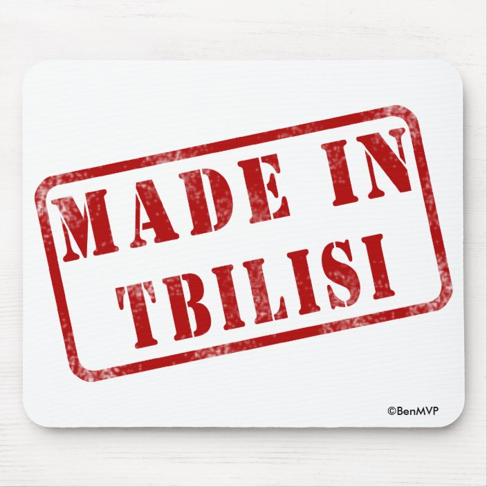 Made in Tbilisi Mousepad