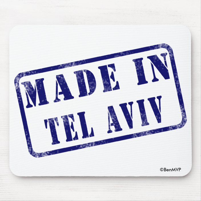 Made in Tel Aviv Mousepad