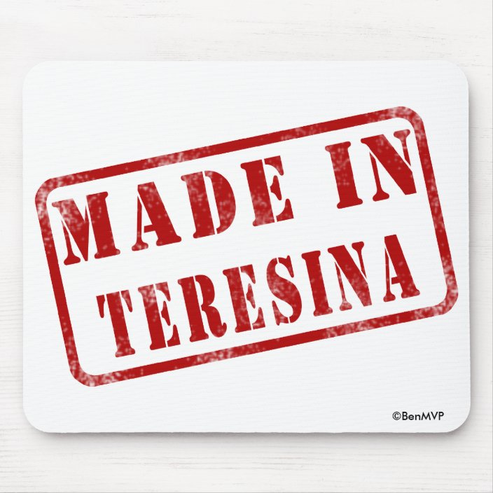 Made in Teresina Mouse Pad