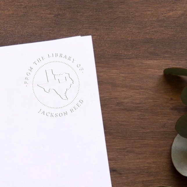 Made in Texas Custom Library Embosser (Creator Uploaded)