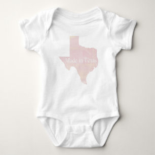 Made in Texas Girl Infant Creeper Bodysuit Romper