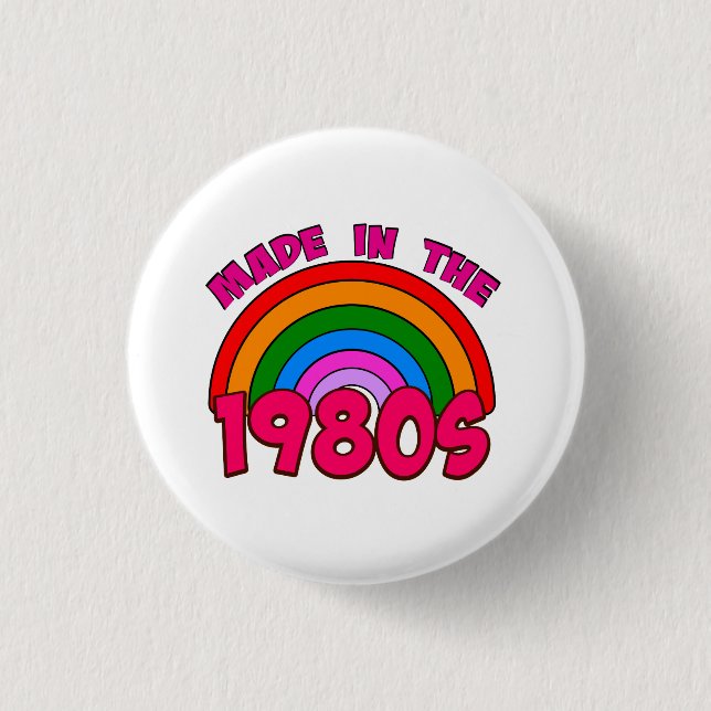 Made in the 1980s button (Front)