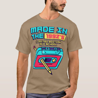Made in the 1992s Retro Cassette Tape T-Shirt