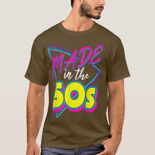 Made In The 50s Retro Nineteen Fifty Born 1950 Fif T_Shirt