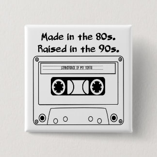 Made in the 80s button