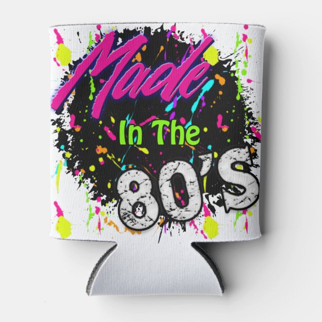 Made in the 80's can cooler (Front)