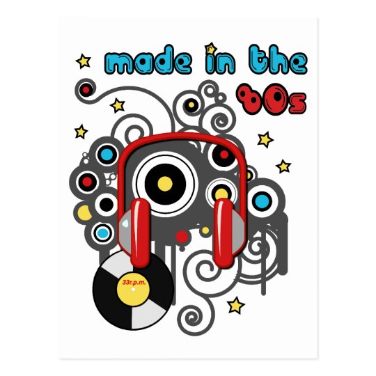 Made in the 80s postcard