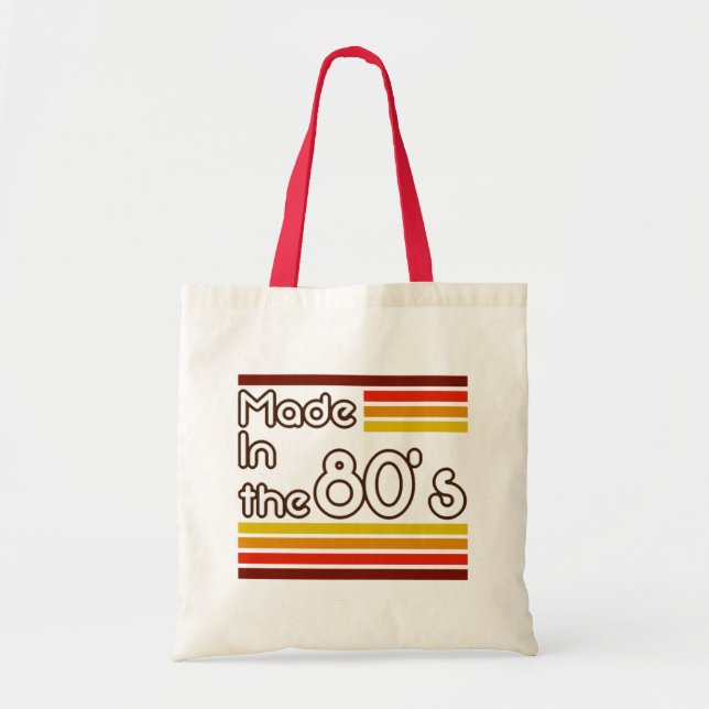 Made in the 80s tote bag (Front)