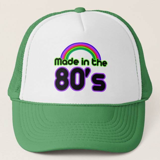 Made in the 80's trucker hat (Front)