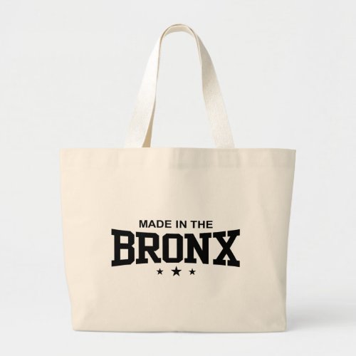 Made in the Bronx Large Tote Bag