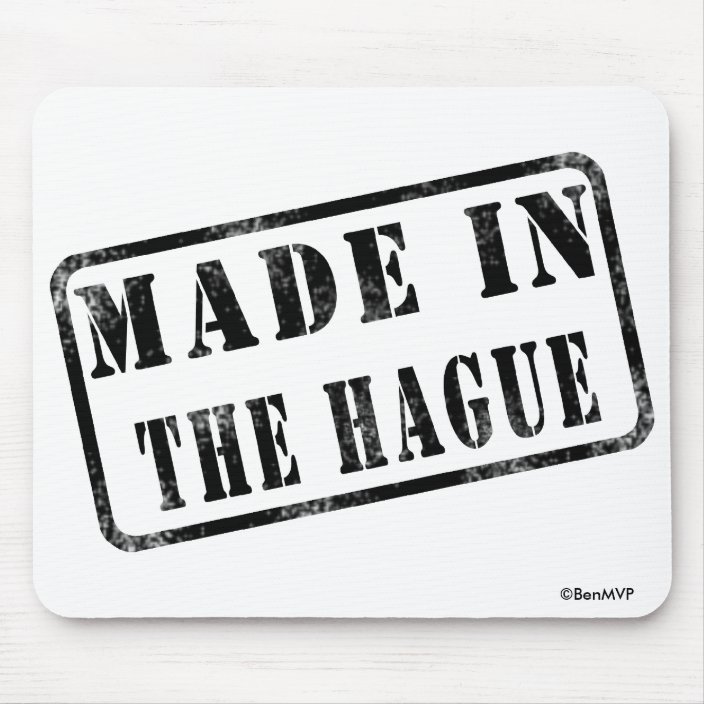 Made in The Hague Mousepad
