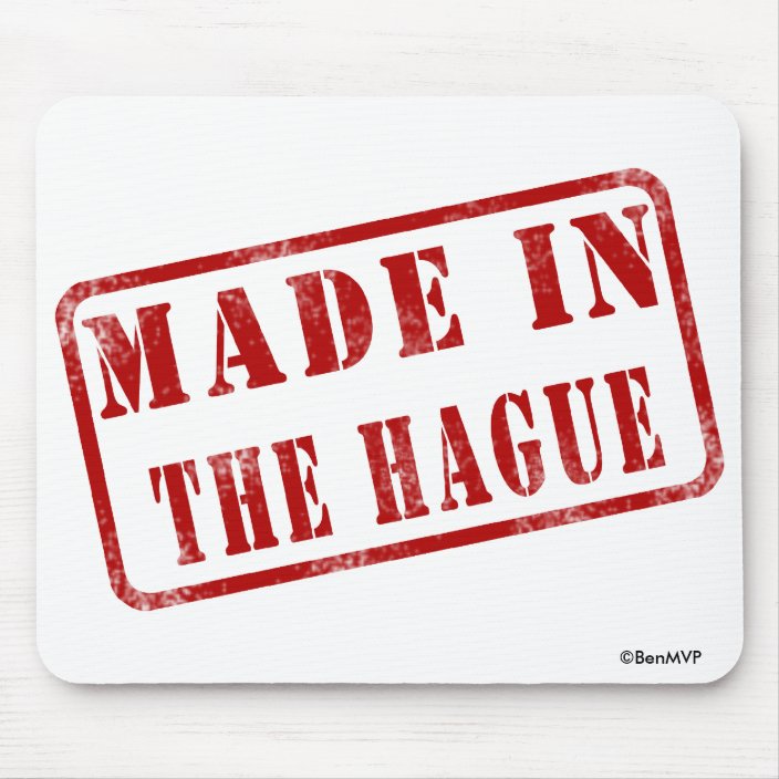 Made in The Hague Mousepad