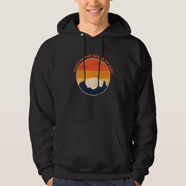 Made In The Image Of God Genesis 127 Christian Jes Hoodie (Front)