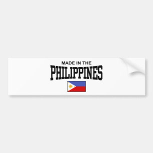 Made In The Philippines Bumper Sticker