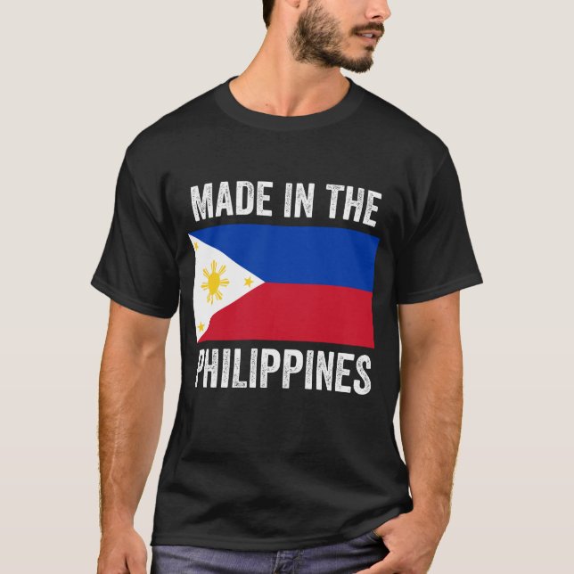 Made in the Philippines // World Country Flag T-Shirt (Front)