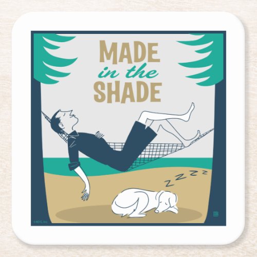 Made in the Shade Square Paper Coaster
