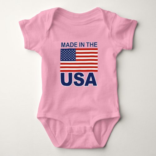 Made In The USA Baby Bodysuit