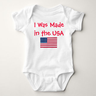 Made in the USA Baby Bodysuit