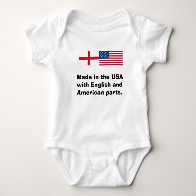 Made in the USA Baby Bodysuit (Front)