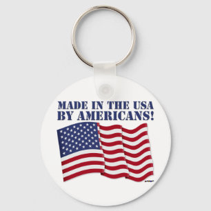 MADE IN THE USA BY AMERICANS! KEYCHAIN