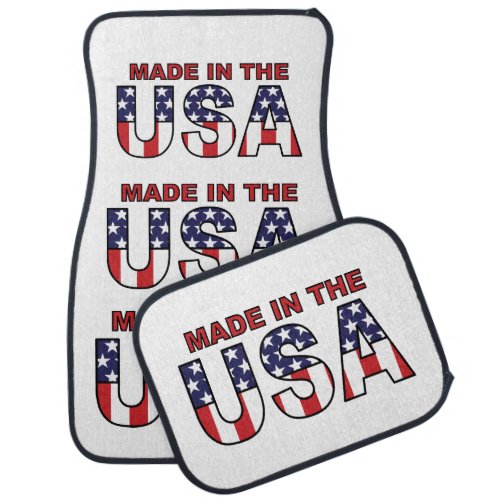 Made in the USA Car Floor Mat