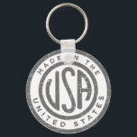 Made in the USA Keychain<br><div class="desc">Classic Made in the USA Key Chain</div>