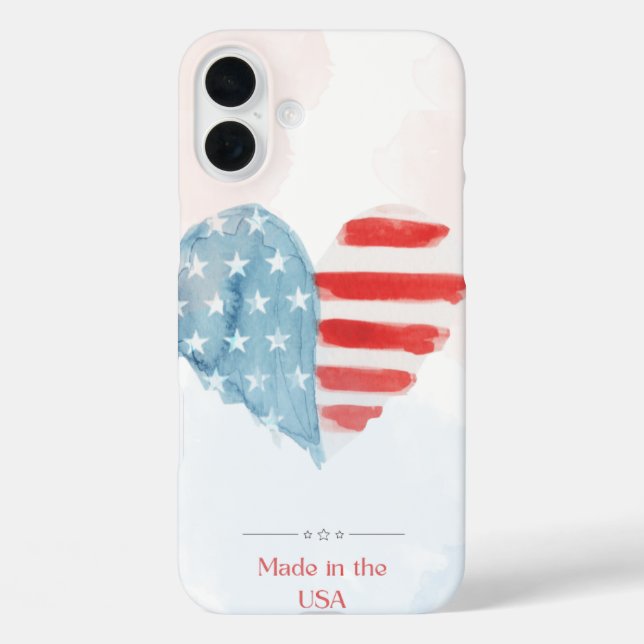 Made in the USA phone case (Back)