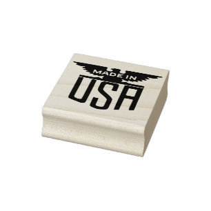 Made in the USA Rubber Stamp