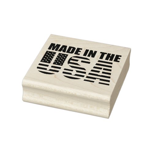 Made in the USA Rubber Stamp