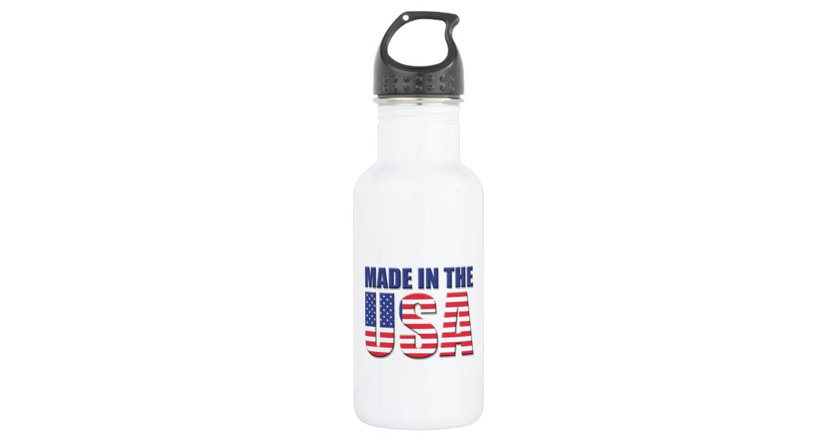  American Flag 20oz Sports Water Bottle, Insulated Water Bottle, Stainless Steel Water Bottle