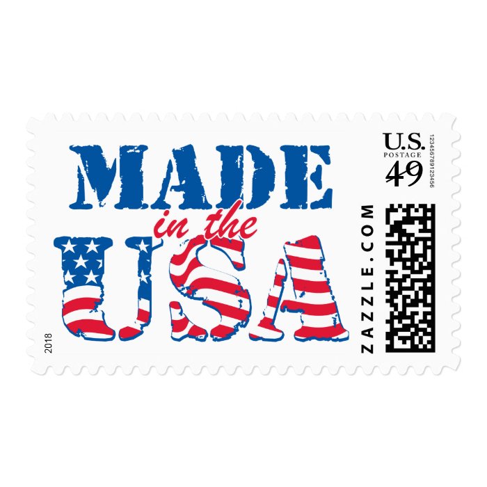 Made in the USA Stamp