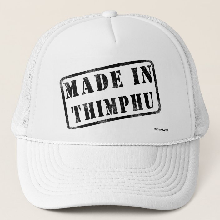 Made in Thimphu Mesh Hat