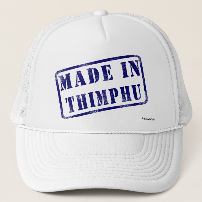 Made in Thimphu Trucker Hat