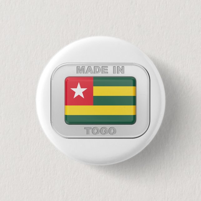 Made in Togo Button (Front)