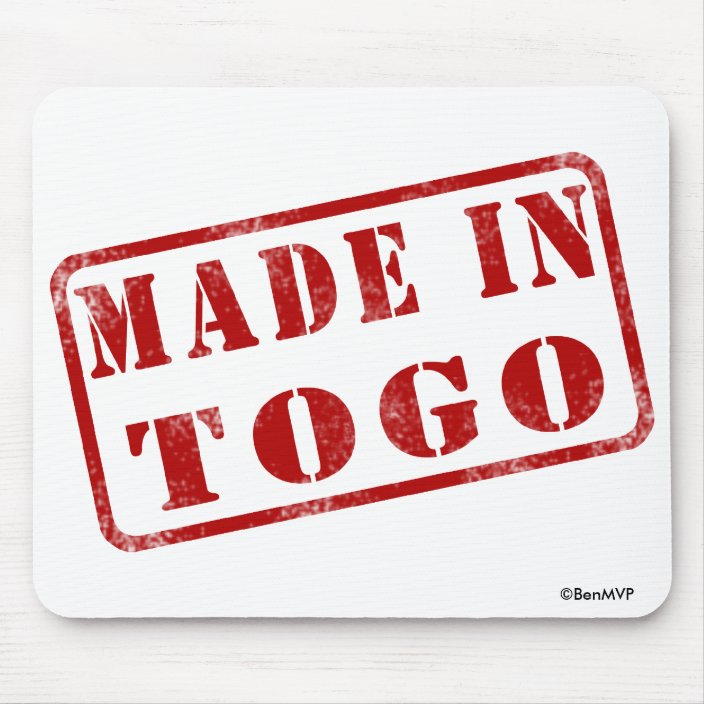 Made in Togo Mouse Pad