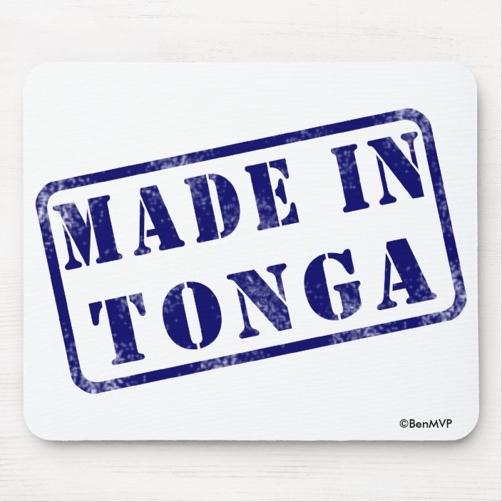 Made in Tonga Mouse Pad