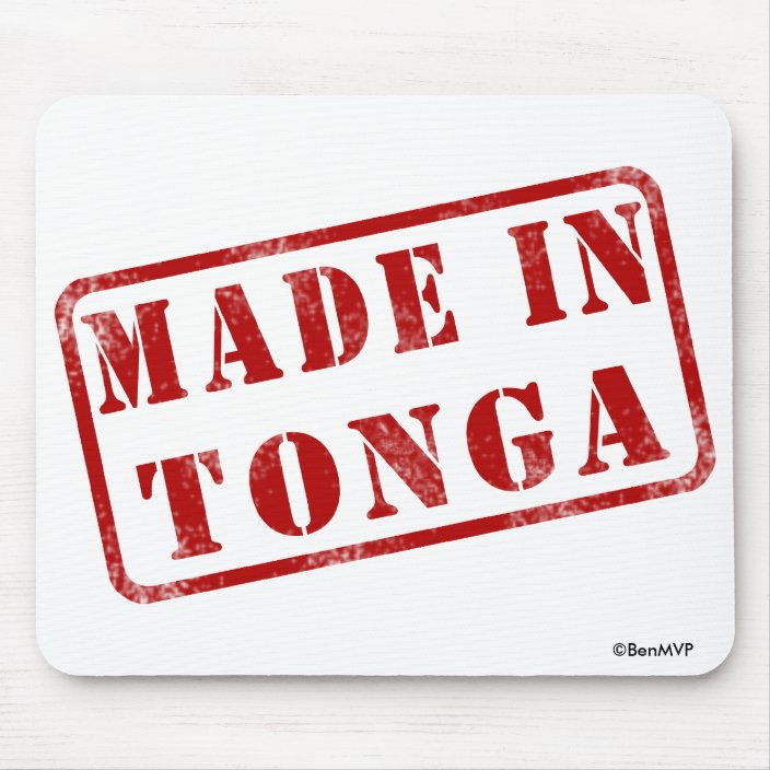 Made in Tonga Mousepad