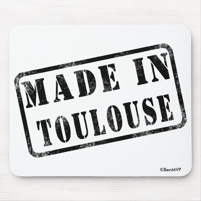 Made in Toulouse Mousepad