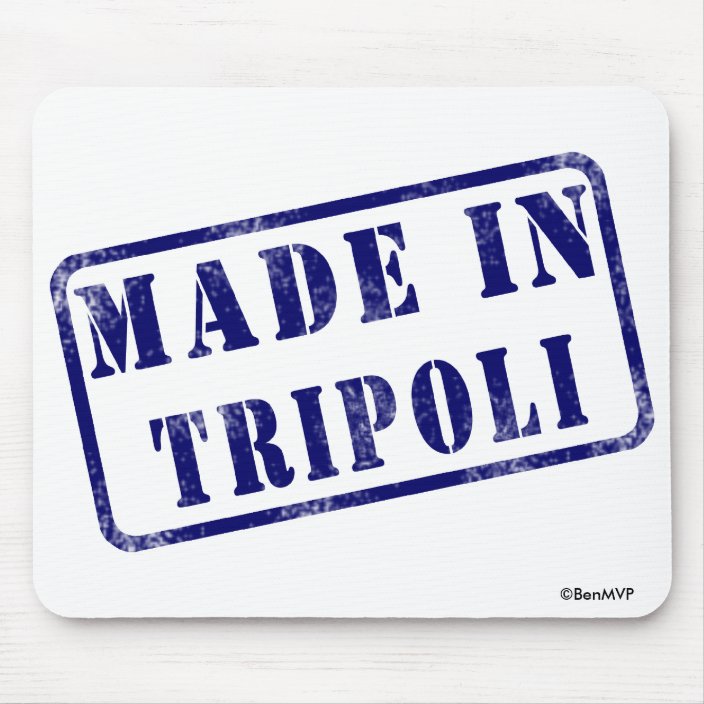 Made in Tripoli Mousepad