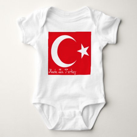 Made In Turkey Baby Bodysuit