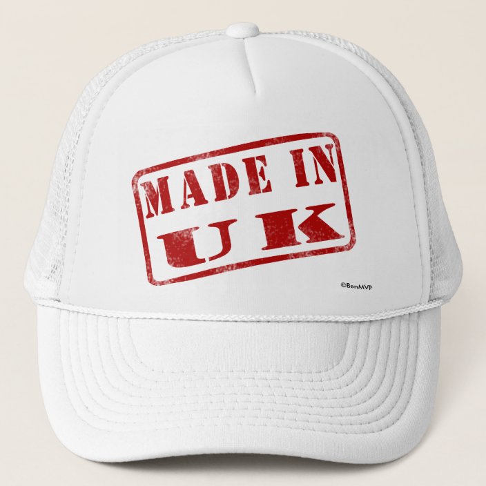 Made in UK Hat