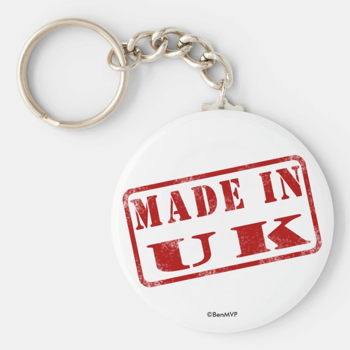 Made in UK Keychain