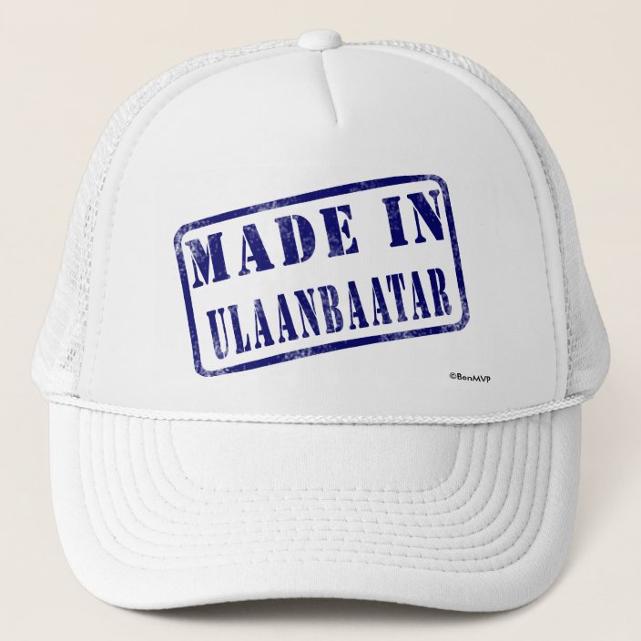 Made in Ulaanbaatar Mesh Hat